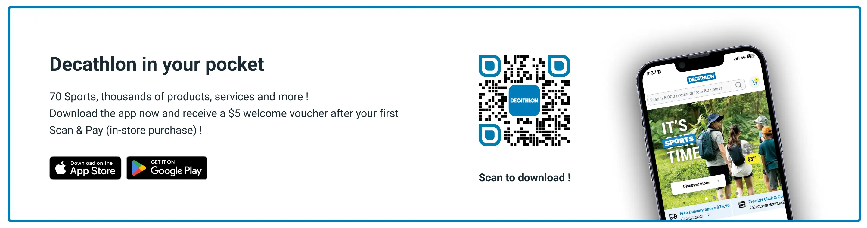 Decathlon App Shop Smart, Sport Easy Decathlon Singapore